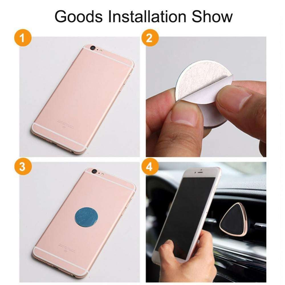 Suport auto Kadeny magnetic pentru telefon CM-03, Negru