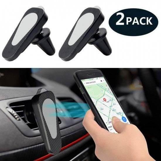 Suport auto magnetic pentru telefon , Negru