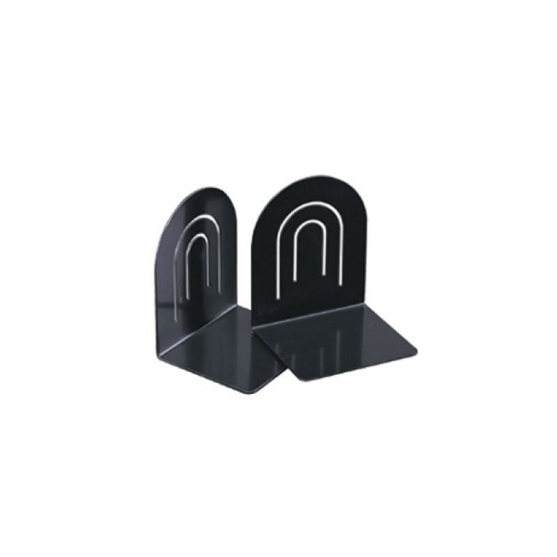 Suport carti/opritor Eagle 9354, 154x125x108mm, metalic, negru, set 2 buc