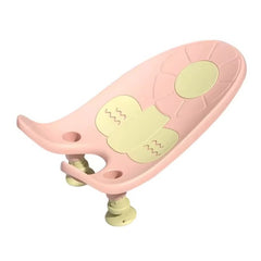 Suport de Baie Bebelusi, Kadeny, 0-12 luni, Montare pe Chiuveta/Lavoar/Cada, Ventuze Antiderapante cu Intaltime Reglabila, 50 x 24 x 12.5 cm, Roz