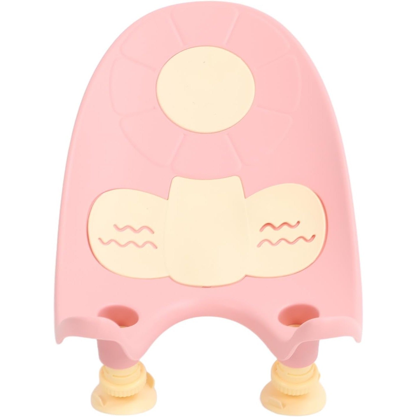 Suport de Baie Bebelusi, Kadeny, 0-12 luni, Montare pe Chiuveta/Lavoar/Cada, Ventuze Antiderapante cu Intaltime Reglabila, 50 x 24 x 12.5 cm, Roz