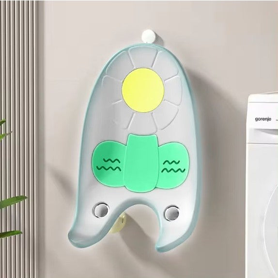 Suport de Baie Bebelusi, Kadeny, 0-12 luni, Montare pe Chiuveta/Lavoar/Cada, Ventuze Antiderapante cu Intaltime Reglabila, 50 x 24 x 12.5 cm, Alb