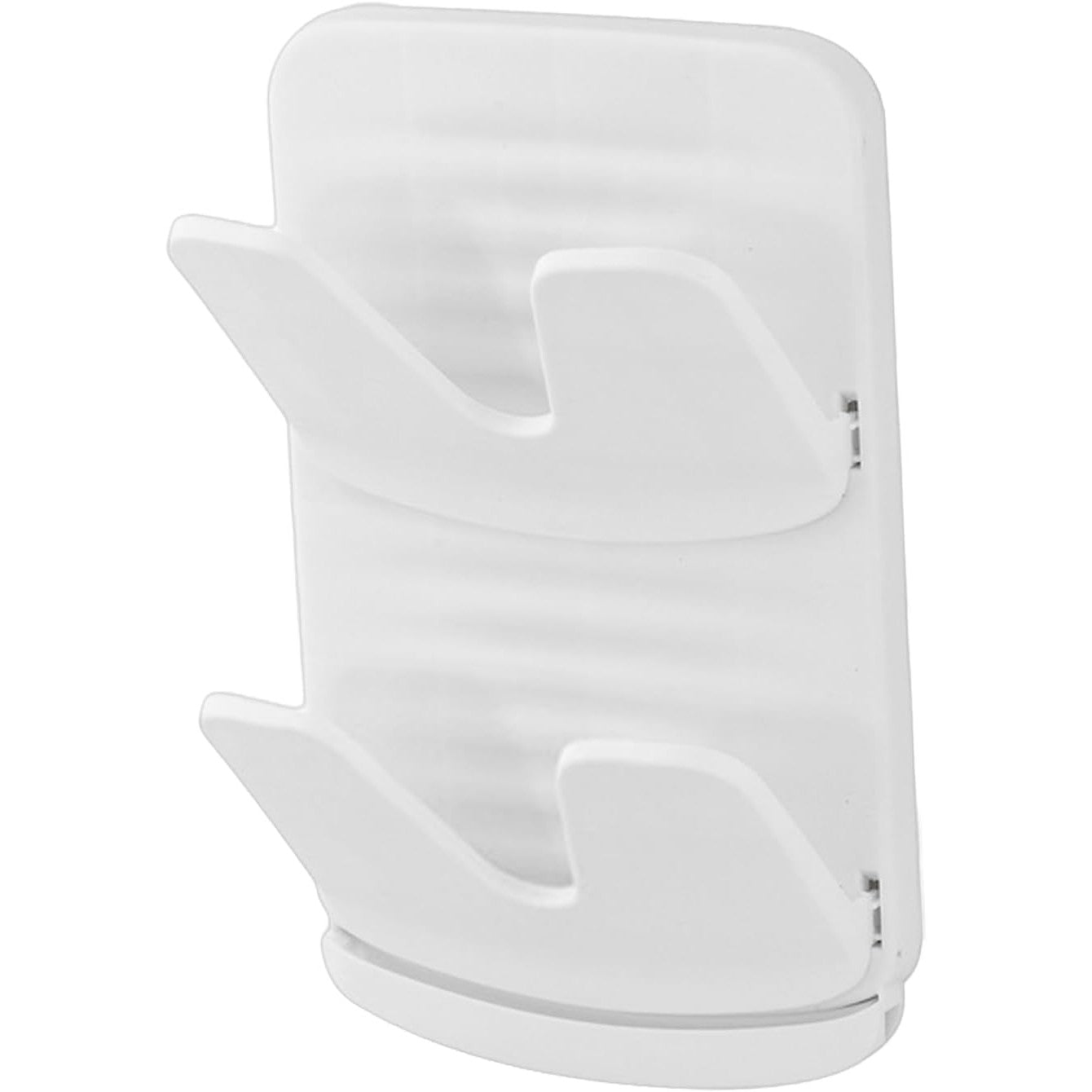 Suport de Bucatarie, Kadeny, pentru Capace/Tocatoare, din Plastic, Colectare Apa Scursa, Montare fara Perfoarare, 33.3 x 20.7 x 3.5 cm, Alb