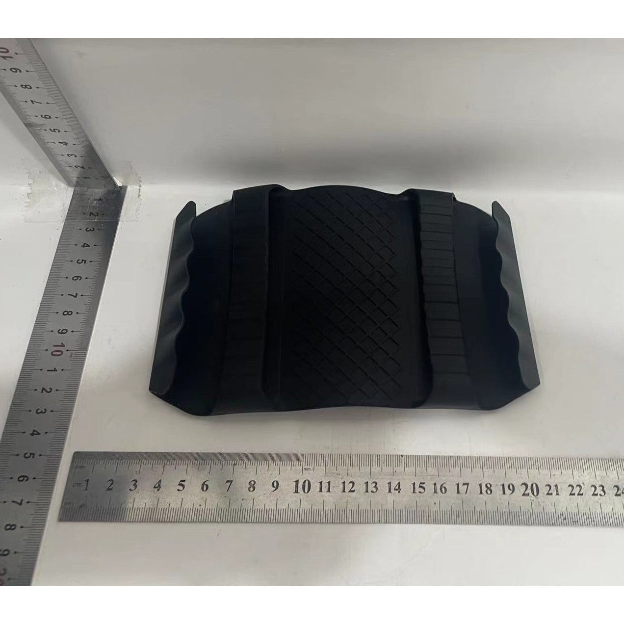 Suport de Silicon Multifunctional de Mana, Kadeny, pentru Cuptor, Alimente Fierbinti, Carne, Izolare Termica, Anti-alunecare, 18x12x1.5 cm, Negru