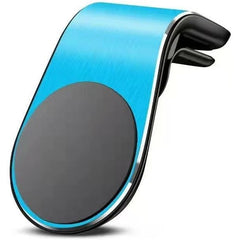 Suport de Telefon, Kadeny, pentru Ventilatie, din ABS si Magnet, 3.8 x 3.7 x 6.2 cm, Universala, Albastru