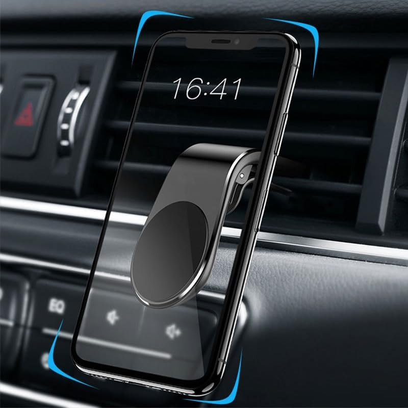 Suport de Telefon, Kadeny, pentru Ventilatie, din ABS si Magnet, 3.8 x 3.7 x 6.2 cm, Universala, Albastru