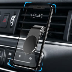 Suport de Telefon, Kadeny, pentru Ventilatie, din ABS si Magnet, 3.8 x 3.7 x 6.2 cm, Universala, Rosu