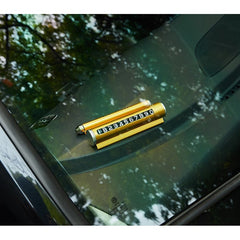 Suport numar de telefon cu odorizant Kadeny pentru parcare Galben