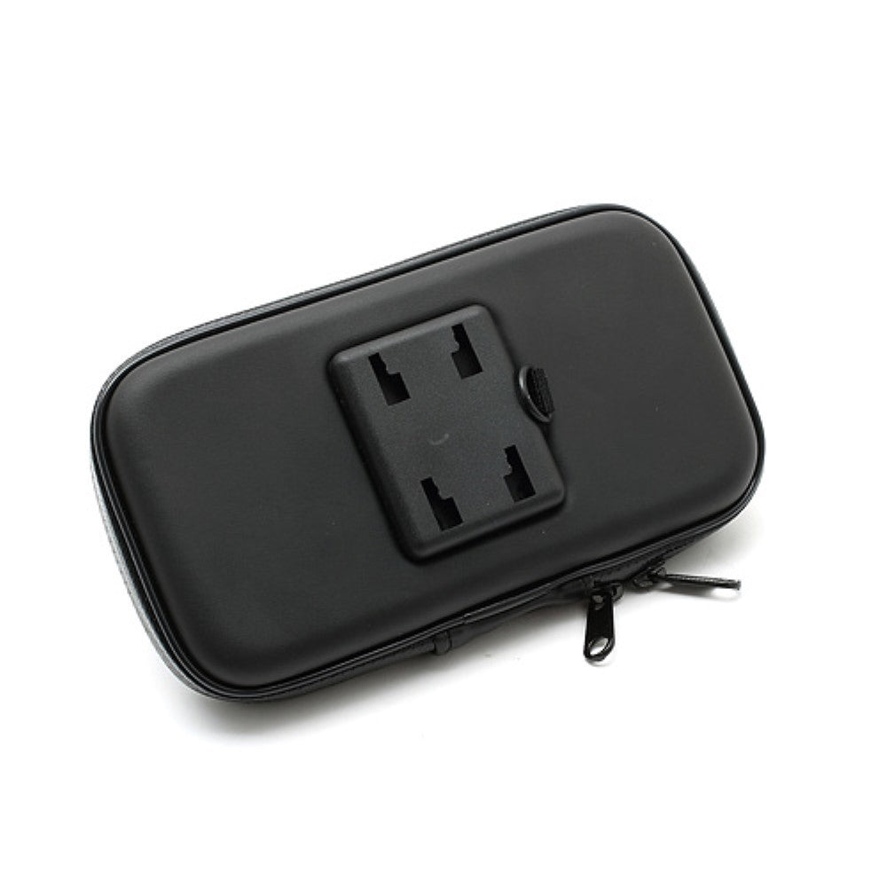 Suport husa telefon mobil Kaveny pentru bicicleta si motocicleta, rezistent apa si socuri, touchscreen, 360 rotativ, negru, 4.8 - 5.4 inch