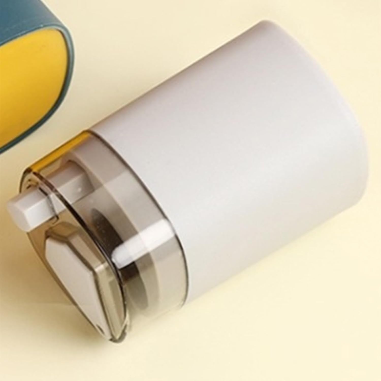 Suport Scobitori, Kadeny, Automat, cu Buton si Capac, din PP, 9.5x6 cm, Gri