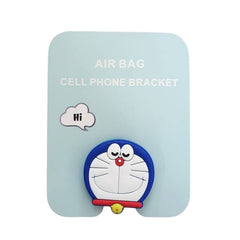 Suport pentru Telefon, Kadeny, Stand cu Adeziv pentru Telefon, Model Animat 21, Blue Cat, Albastru