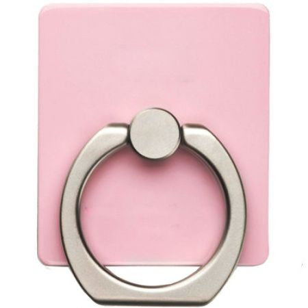 Suport telefon universal Cat Ring cu prindere adeziva, Argintiu