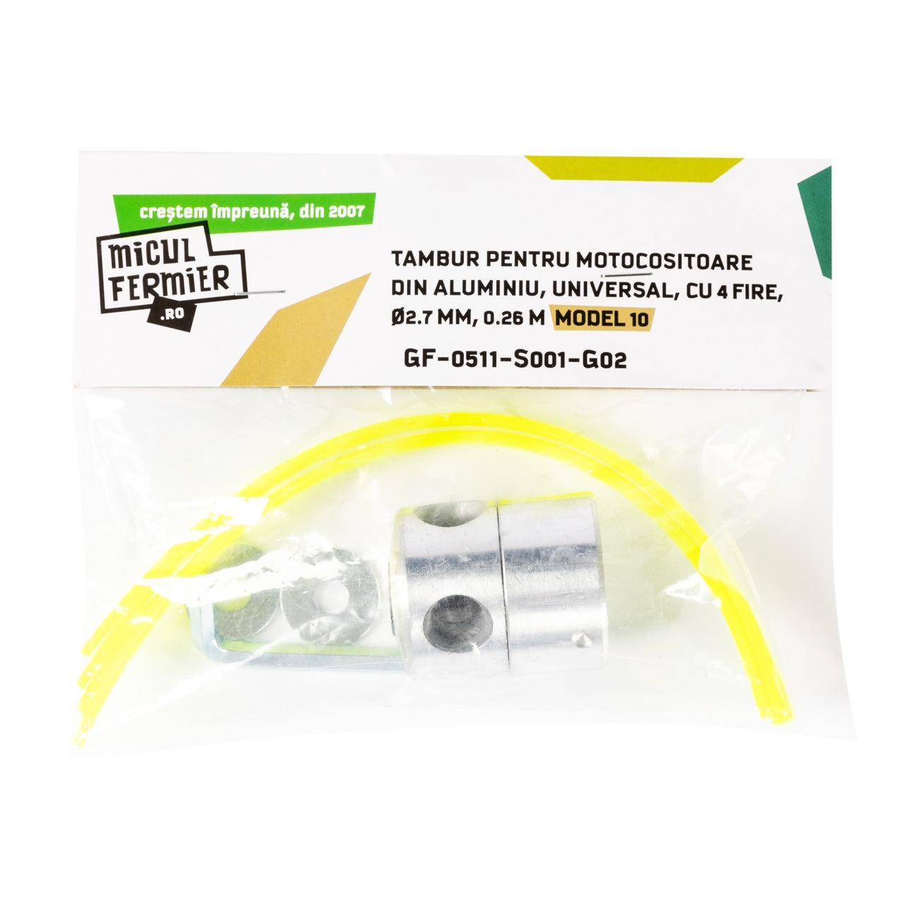 Tambur Micul Fermier, Univ. 4F 2.7mm*0.26m AL Model10