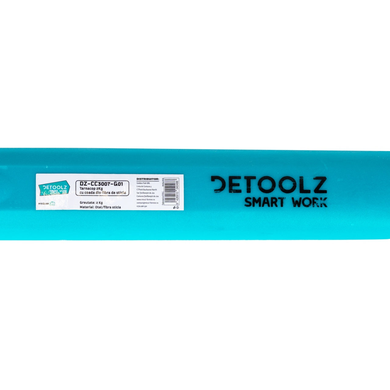 Tarnacop Detoolz, 2Kg, coada din fibra de sticla G01