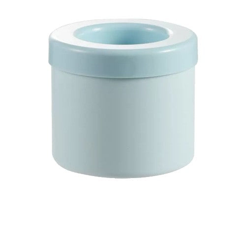 Tava de Gheata din Silicon cu Capac, Kaveny, Forma de Gheata pentru Racirea Bauturilor, in Forma de Frapiera, Silicon fara BPA, Cuburi de Gheata, 9x8.5x8 cm, Albastru