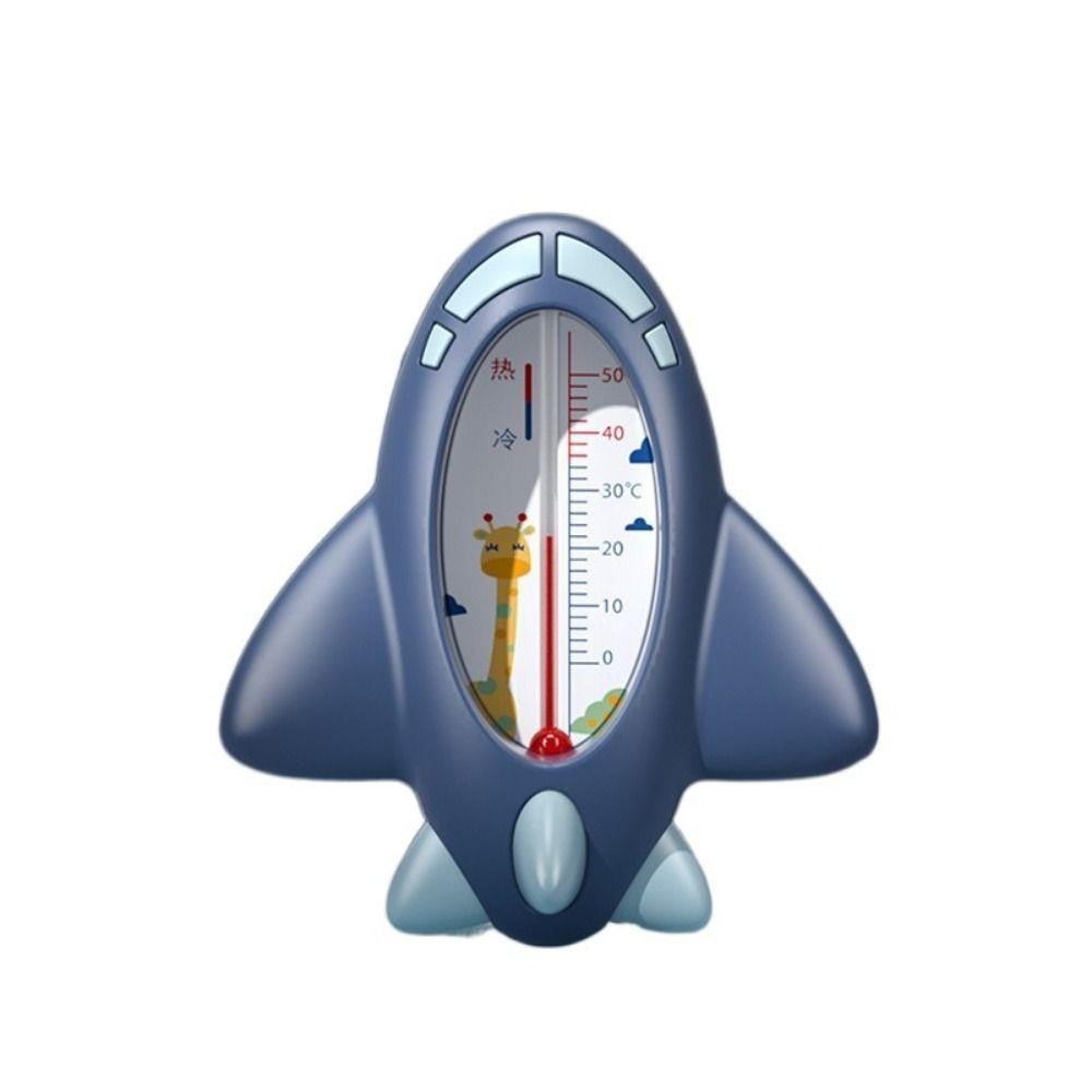 Termometru pentru Baie, Kadeny, Plutitor, Rezistent la apa, Multifunctional, Model Avion, 11x10x4 cm, Albastru