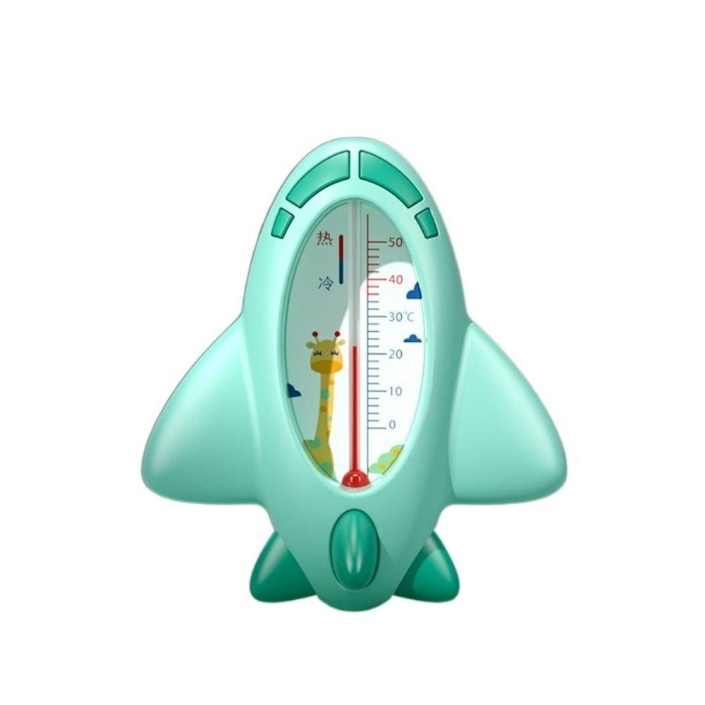 Termometru pentru Baie, Kadeny, Plutitor, Rezistent la apa, Multifunctional, Model Avion, 11x10x4 cm, Verde
