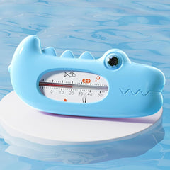 Termometru pentru Baie, Kadeny, Plutitor, Rezistent la apa, Multifunctional, Model Crocodil, 2.7x6.5x3.7 cm, Albastru