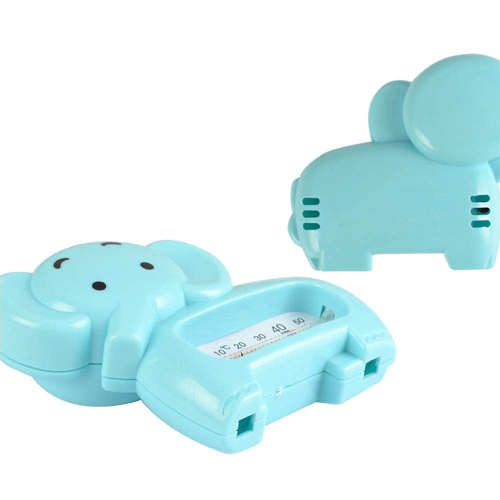 Termometru pentru Baie, Kadeny, Plutitor, Rezistent la apa, Multifunctional, Model Elefant, 11.5x9x2 cm, Albastru