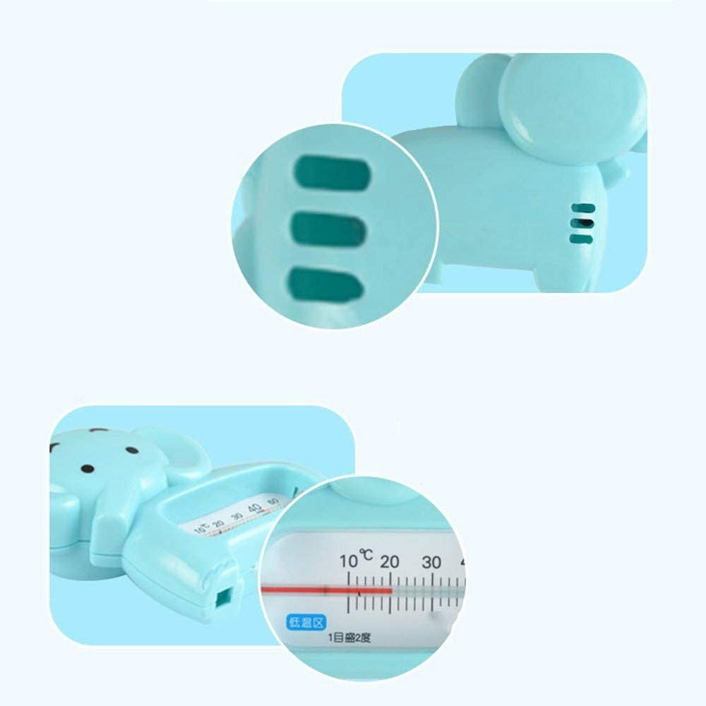 Termometru pentru Baie, Kadeny, Plutitor, Rezistent la apa, Multifunctional, Model Elefant, 11.5x9x2 cm, Albastru