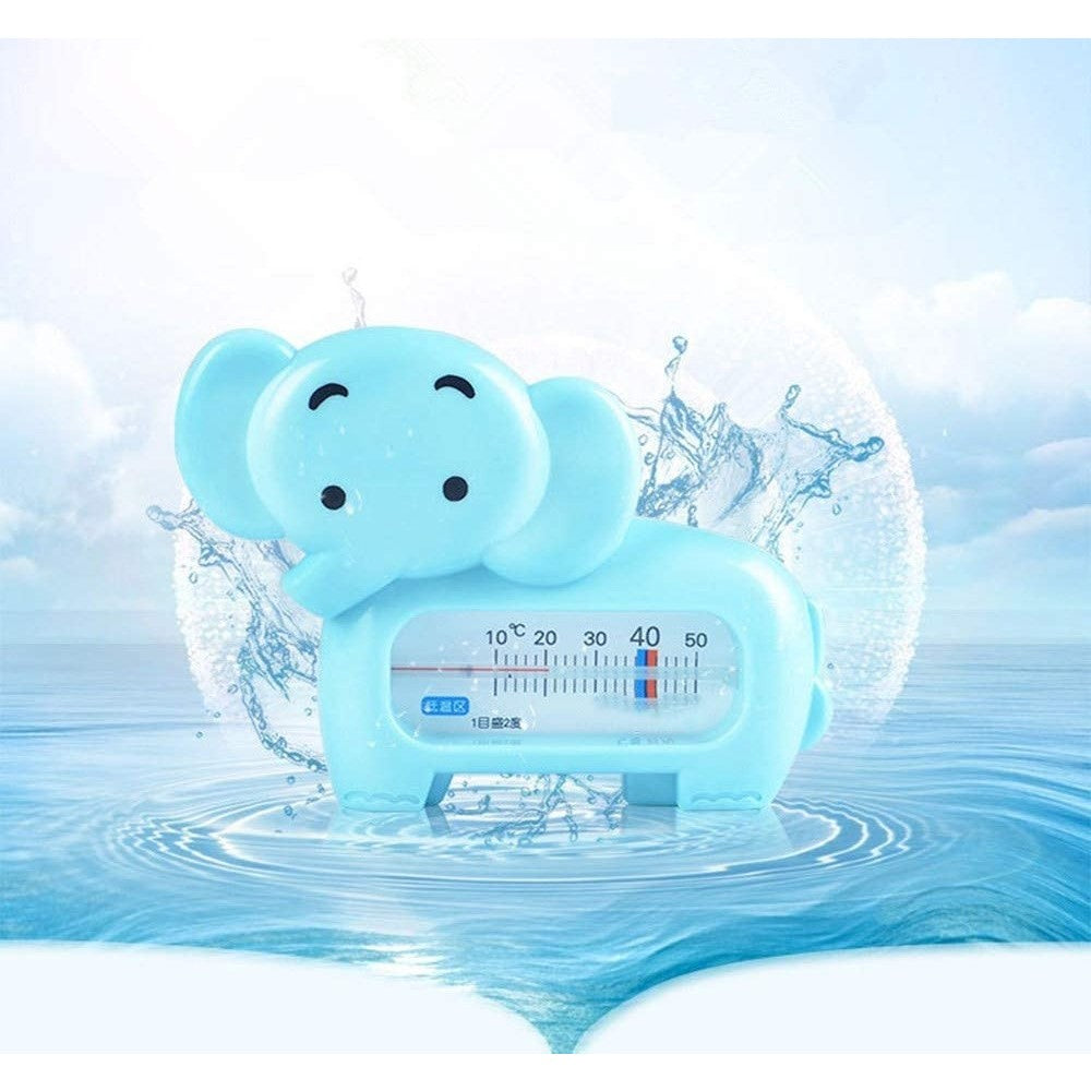 Termometru pentru Baie, Kadeny, Plutitor, Rezistent la apa, Multifunctional, Model Elefant, 11.5x9x2 cm, Albastru