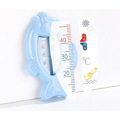 Termometru pentru Baie, Kadeny, Plutitor, Rezistent la apa, Multifunctional, Model Peste, 15.5x9.5x2 cm, Albastru