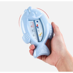 Termometru pentru Baie, Kadeny, Plutitor, Rezistent la apa, Multifunctional, Model Peste, 15.5x9.5x2 cm, Albastru