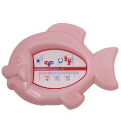 Termometru pentru Baie, Kadeny, Plutitor, Rezistent la apa, Multifunctional, Model Peste, 15.5x9.5x2 cm, Roz