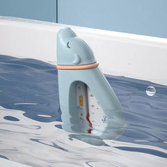 Termometru pentru Baie, Kadeny, Plutitor, Rezistent la apa, Multifunctional, Model Urs Polar, 15x7.5x4 cm, Albastru