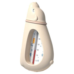 Termometru pentru Baie, Kadeny, Plutitor, Rezistent la apa, Multifunctional, Model Urs Polar, 15x7.5x4 cm, Roz