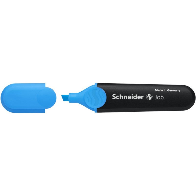Textmarker Schneider Job 2991 1503, varf tesit, 1-5mm, albastru fluorescent