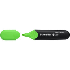 Textmarker Schneider Job 2991 1504, varf tesit, 1-5mm, verde fluorescent