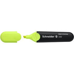 Textmarker Schneider Job 2991 1505, varf tesit, 1-5mm, galben fluorescent