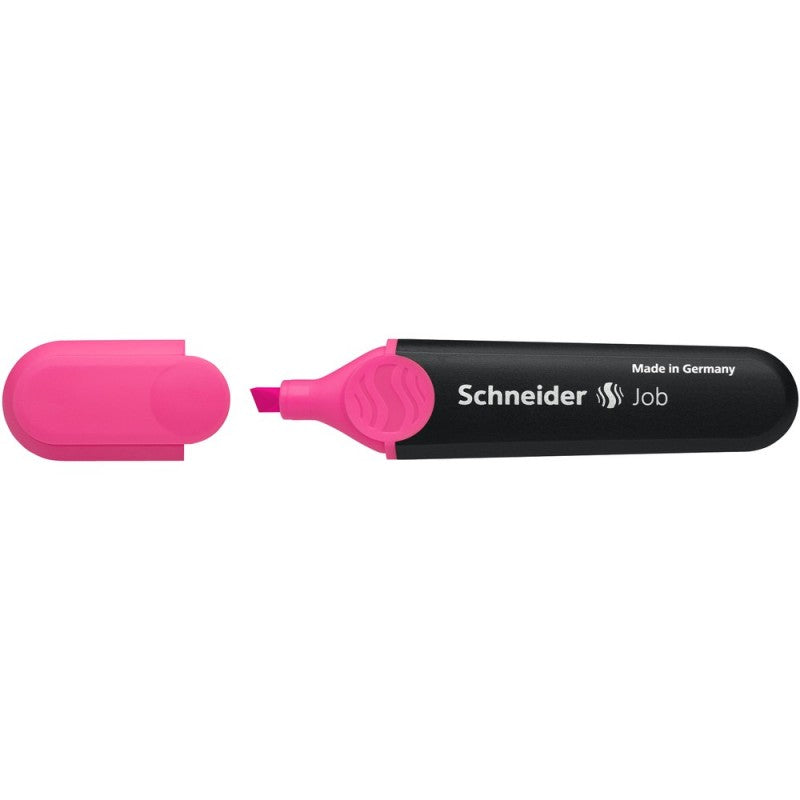 Textmarker Schneider Job 2991 1509, varf tesit, 1-5mm, roz fluorescent