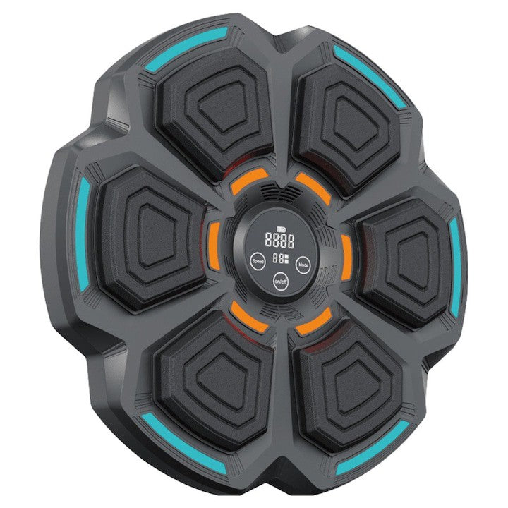 Tinta Lovituri Box Montabil pe Perete, Kadeny, Negru, Difuzor, Bluetooth, Iluminare LED, 41.5 x 6.5 x 42 cm, Manusi Incluse