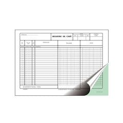 Tipizat - registru de casa lei - A4, landscape, 2 exemplare, carnet 50 seturi