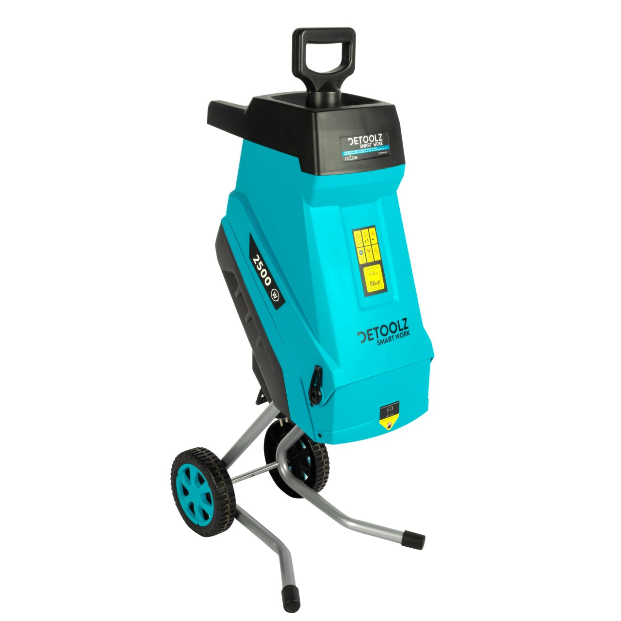 Tocator de crengi si resturi vegetale, 2500W, 45mm diametru maxim de taiere, cu sac colector 45L