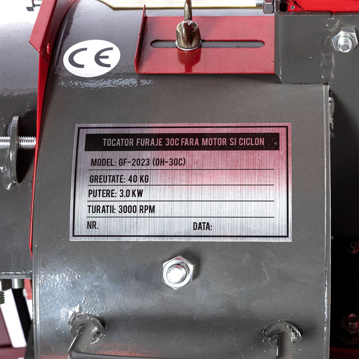 Tocator furaje cu turbina 30C fara motor si ciclon