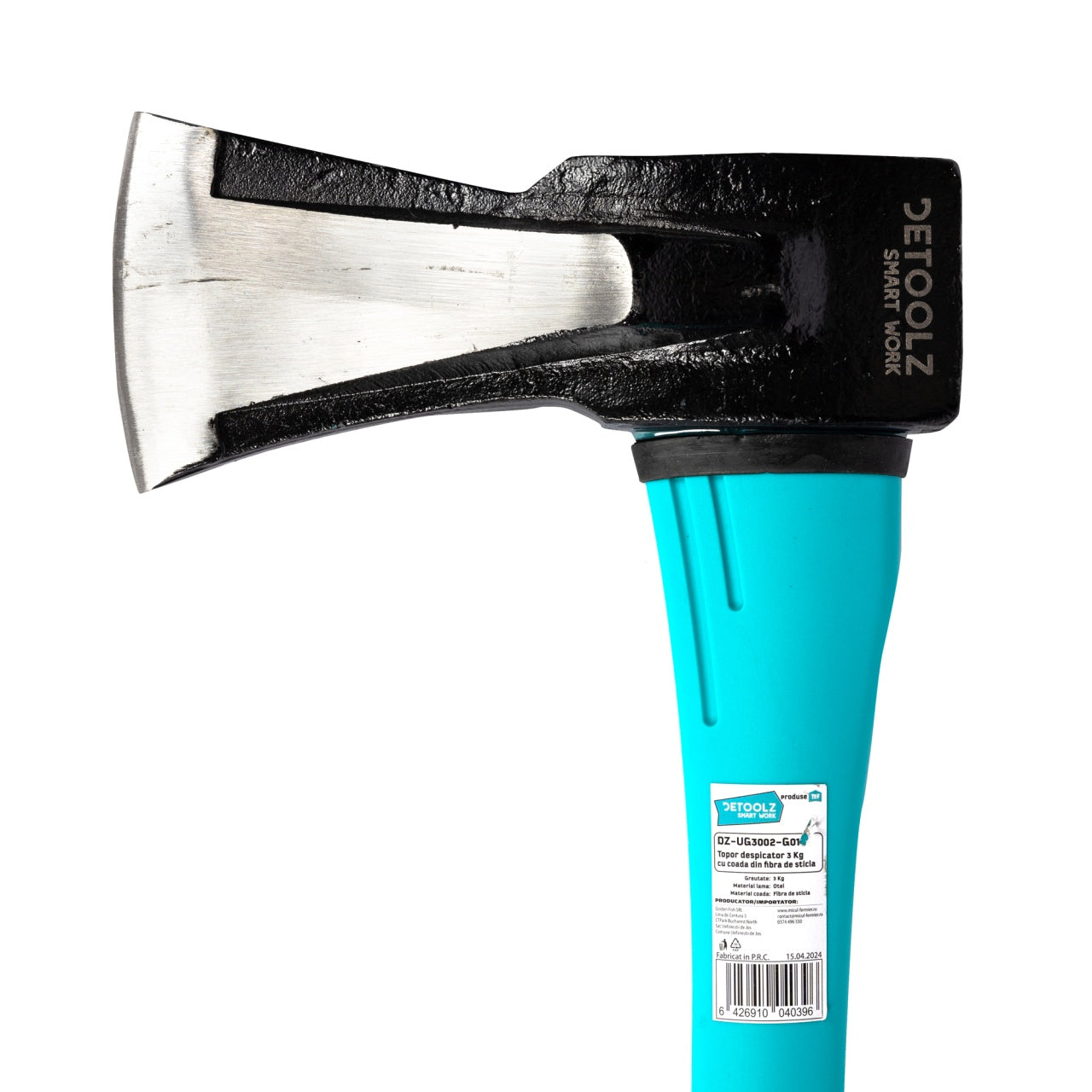 Topor despicator 3 Kg cu coada din fibra de sticla