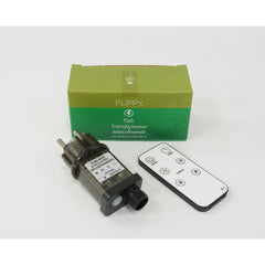 Transformator cu Telecomanda Inclusa, Kaveny, Flash, pentru Instalatii Luminioase LED, Suporta pana la 1200 LED-uri, 31 v, Negru
