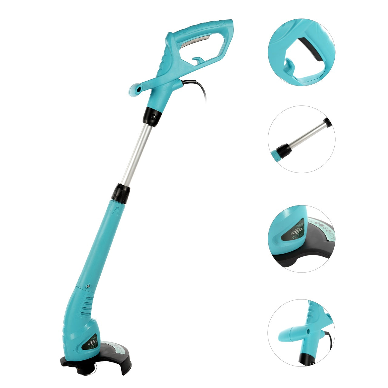 Trimmer electric cu maner telescopic 350W