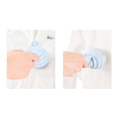 Aparat Pentru Curatat Scame, Par Si Praf, Kaveny, Trimmer pentru Diferite Tipuri De Material, Cu Lame Din Otel Inoxidabil, Maner Flexibil, Incarcare Prin USB, 13x8 cm, Albastru