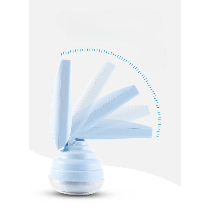 Aparat Pentru Curatat Scame, Par Si Praf, Kaveny, Trimmer pentru Diferite Tipuri De Material, Cu Lame Din Otel Inoxidabil, Maner Flexibil, Incarcare Prin USB, 13x8 cm, Albastru