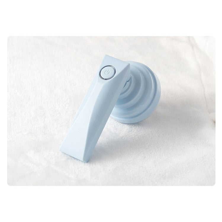 Aparat Pentru Curatat Scame, Par Si Praf, Kaveny, Trimmer pentru Diferite Tipuri De Material, Cu Lame Din Otel Inoxidabil, Maner Flexibil, Incarcare Prin USB, 13x8 cm, Albastru