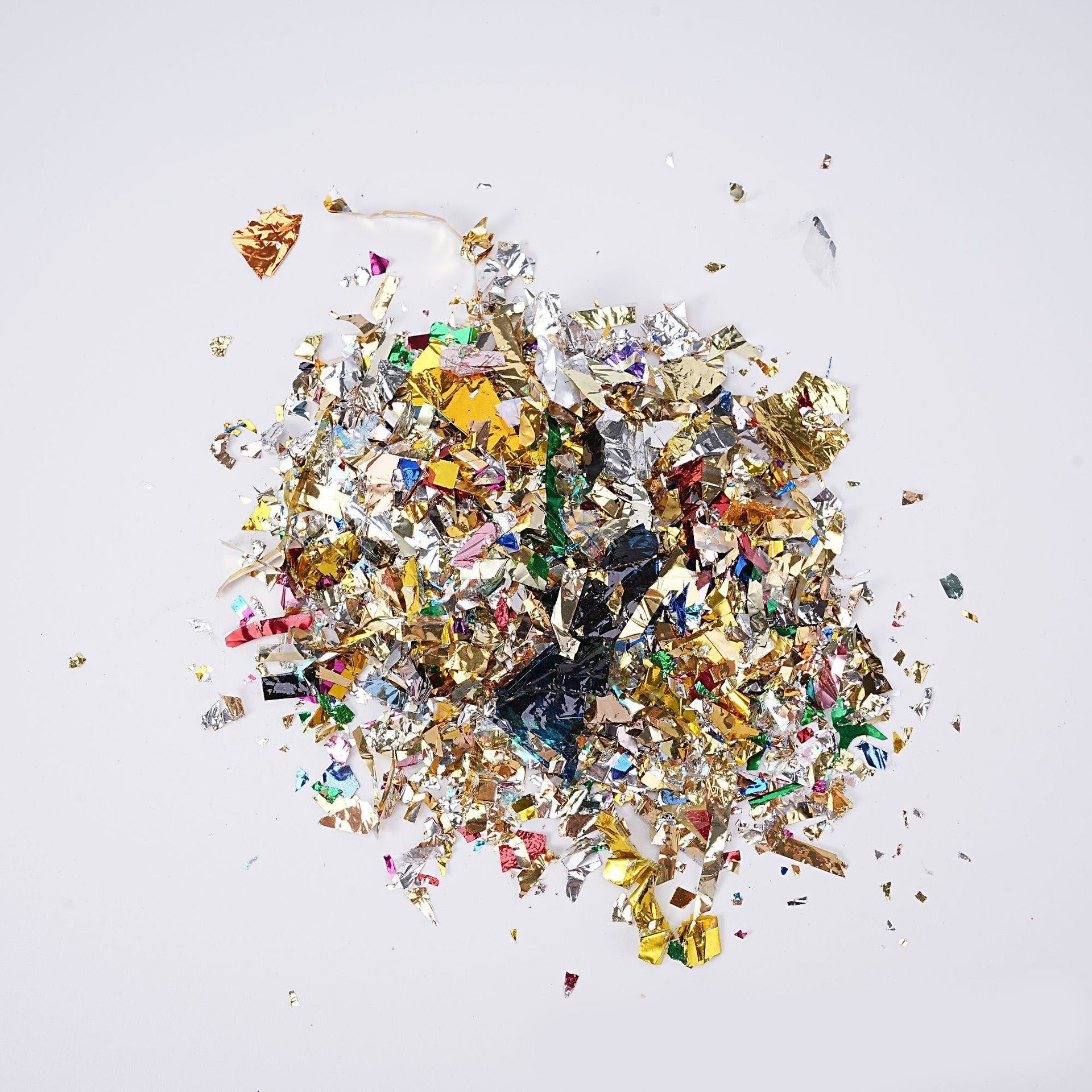 Tun Confetti, Kaveny, Model Mix din Folie, 40 cm, Ambalaj din Carton, Eliberare prin Rasucire, Multicolor