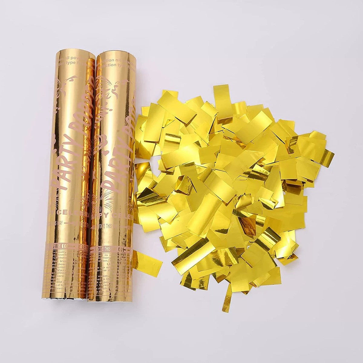 Tun Confetti Petrecere, Kaveny, Lungime 30 cm, Auriu