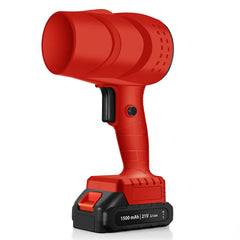 Suflanta de Aer Multifunctionala Portabila, Kadeny, Incarcare Auto, pentru Gratar, Masina, Indepartare Frunze si Praf, 1500 mAh, Viteta de Rotatie 25000 RPM, 2 Baterii de Li si Incarcator, Rosu