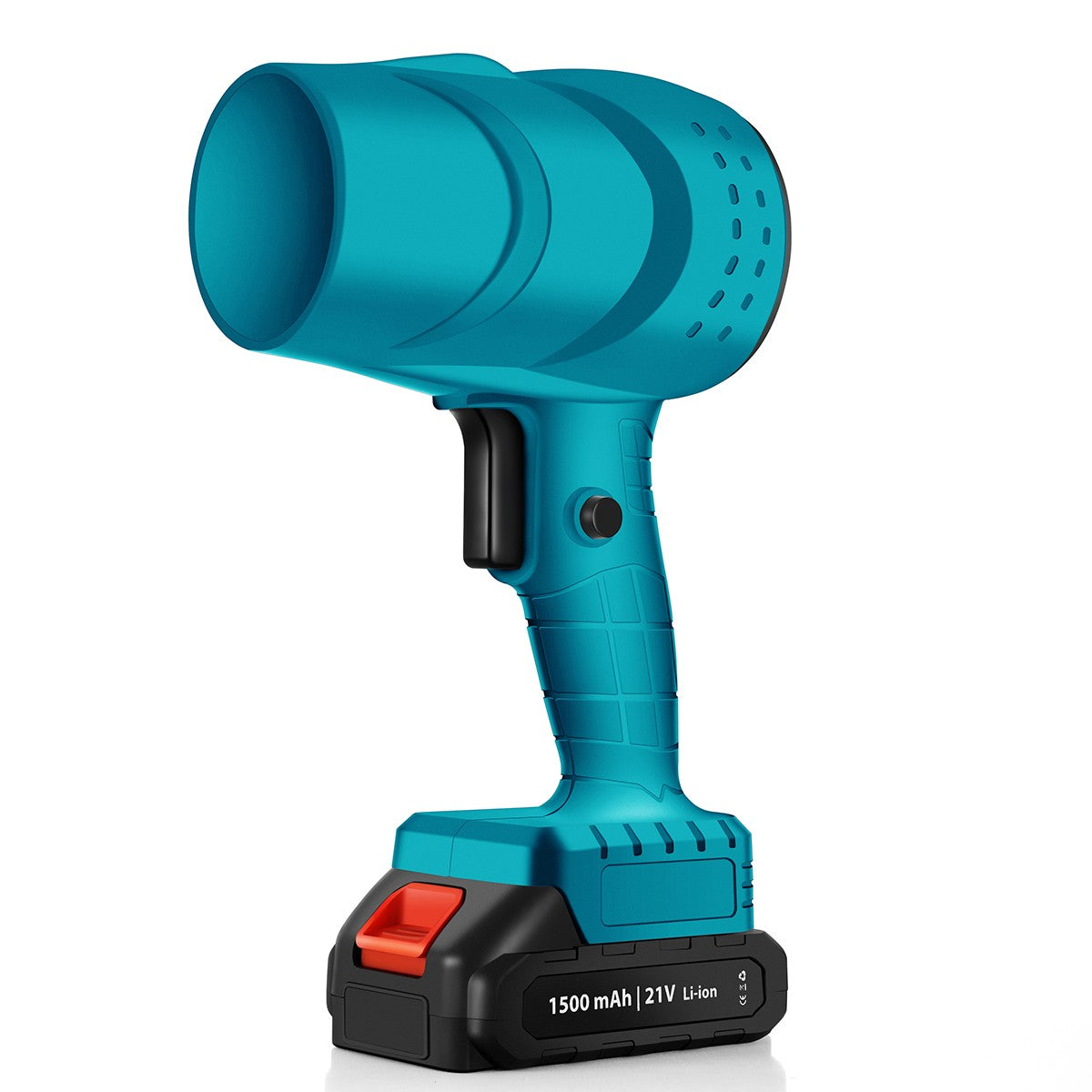 Suflanta de Aer Multifunctionala Portabila, Kadeny, Incarcare Auto, pentru Gratar, Masina, Indepartare Frunze si Praf, 1500 mAh, Viteta de Rotatie 25000 RPM, 2 Baterii de Li si Incarcator, Albastru