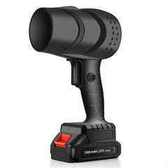 Suflanta de Aer Multifunctionala Portabila, Kadeny, Incarcare Auto, pentru Gratar, Masina, Indepartare Frunze si Praf, 1500 mAh, Viteta de Rotatie 25000 RPM, 2 Baterii de Li si Incarcator, Negru