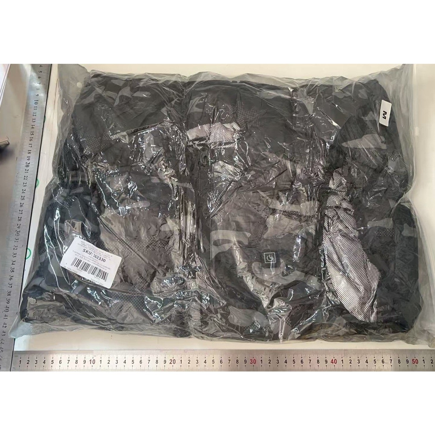 Vesta cu Incalzire, Kaveny, Unisex, 2 Zone de Incalzire, Umplutura Bumbac, 3 Trepte de Temperatura, Incarcare USB, Albastru, 45 - 50 kg, Marime M